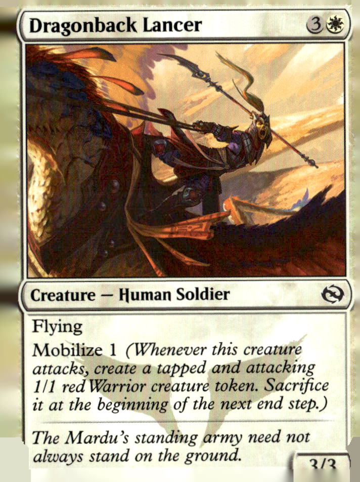 Tarkir: Dragonstorm #9 Dragonback Lancer
