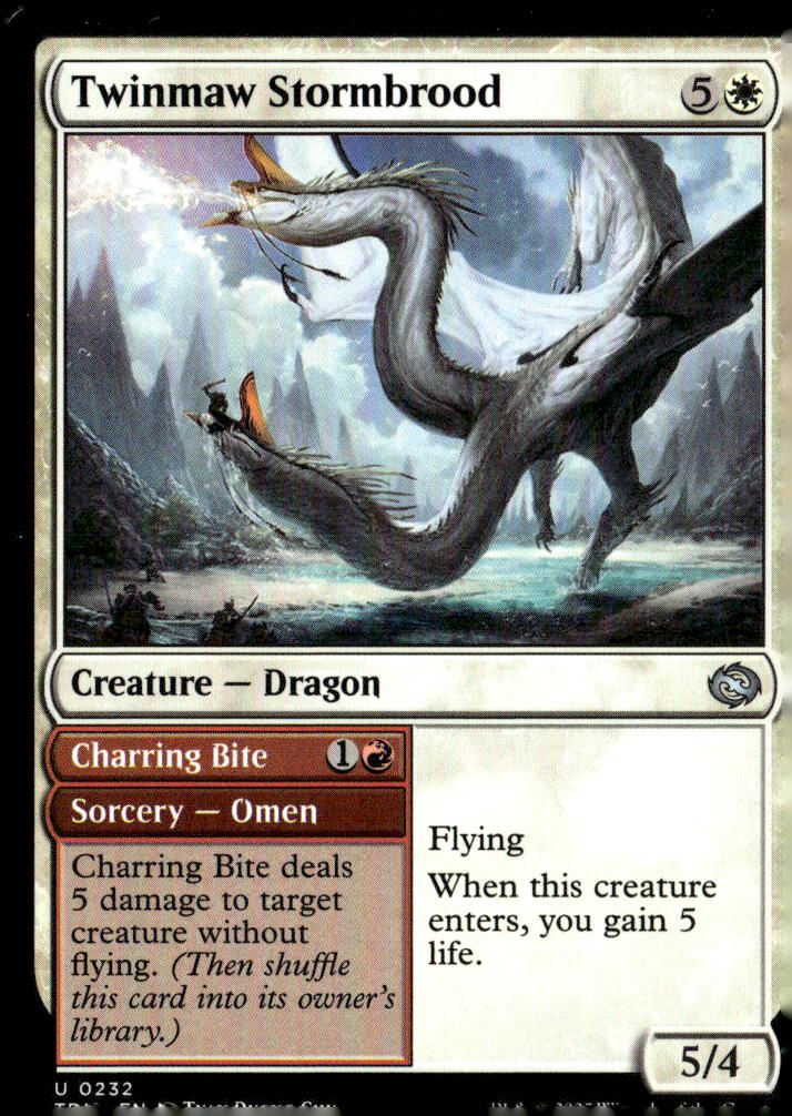 Tarkir: Dragonstorm #232 Twinmaw Stormbrood