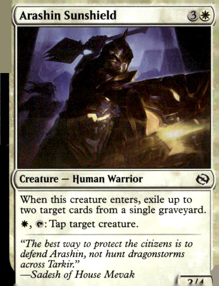 Tarkir: Dragonstorm #3 Arashin Sunshield