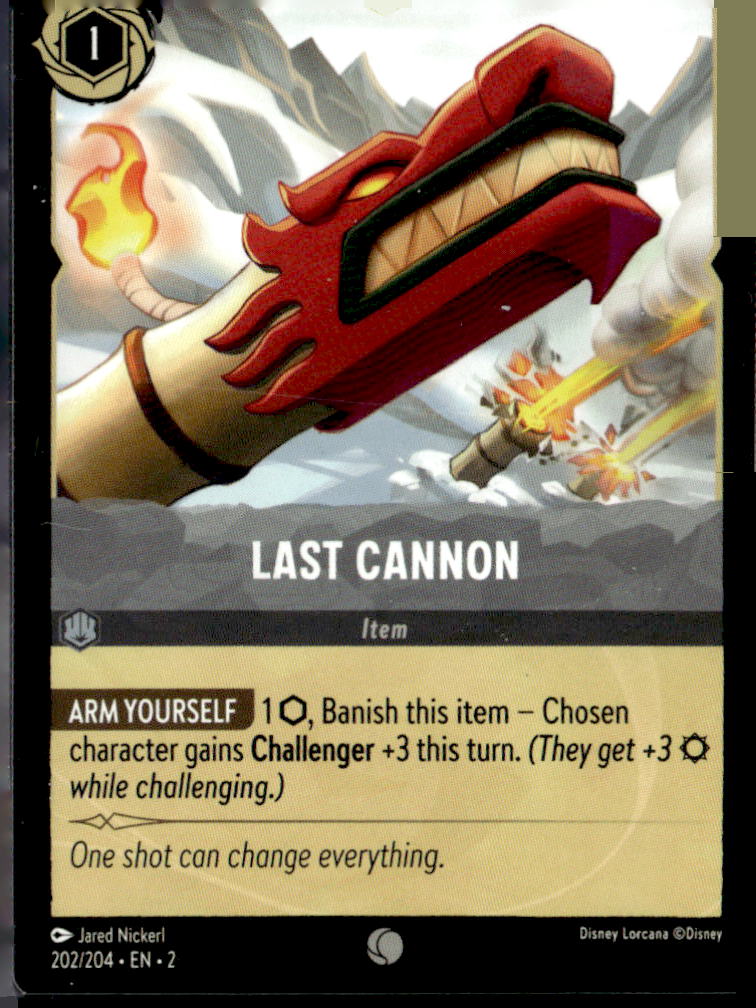 Rise of the Floodborn #202/204 Last Cannon