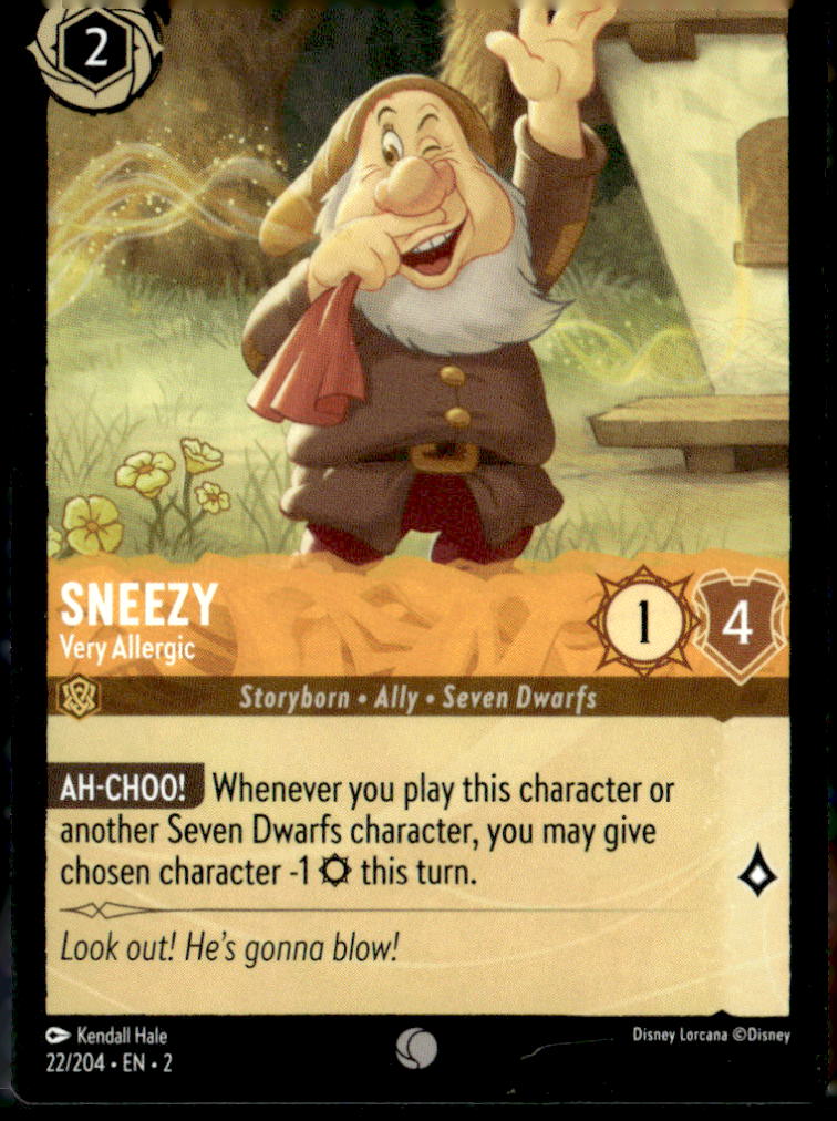 Rise of the Floodborn #22/204 Sneezy