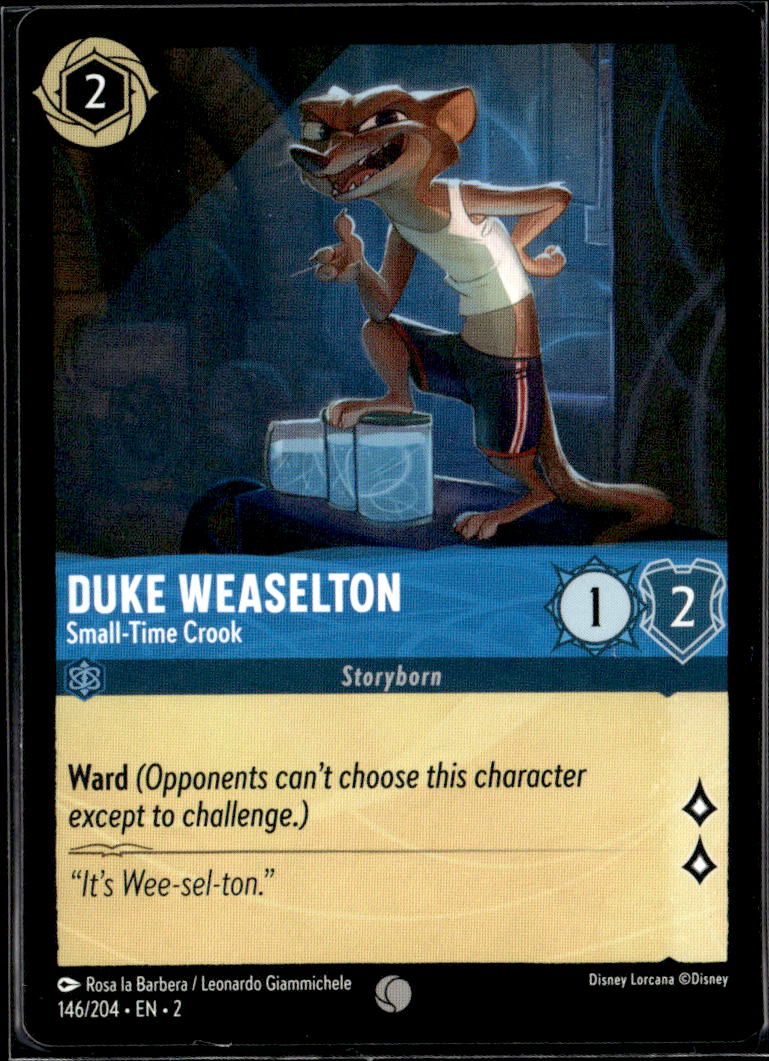 Rise of the Floodborn #146/204 Duke Weaselton