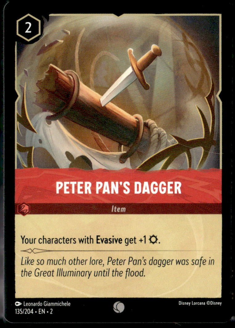 Rise of the Floodborn #135/204 Peter Pan's Dagger
