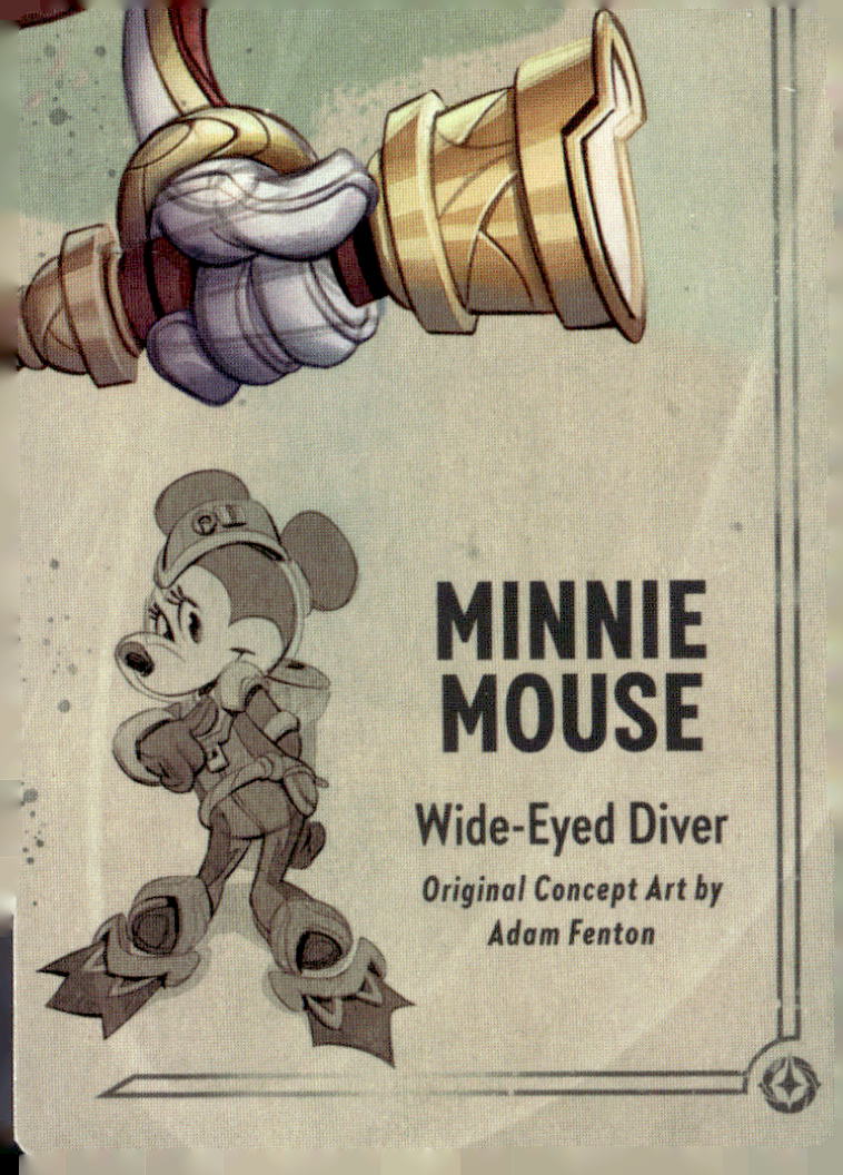 Rise of the Floodborn Minnie Mouse Wide-Eyed Diver Puzzle Insert (Bottom Right)