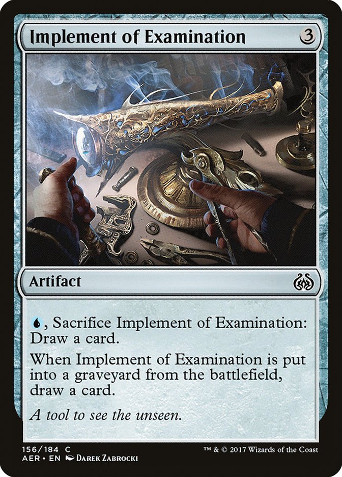 Aether Revolt #156 Implement of Examination