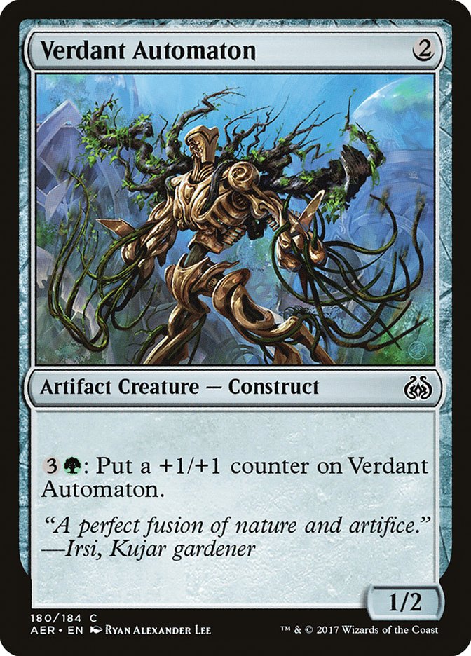 Aether Revolt #180 Verdant Automaton