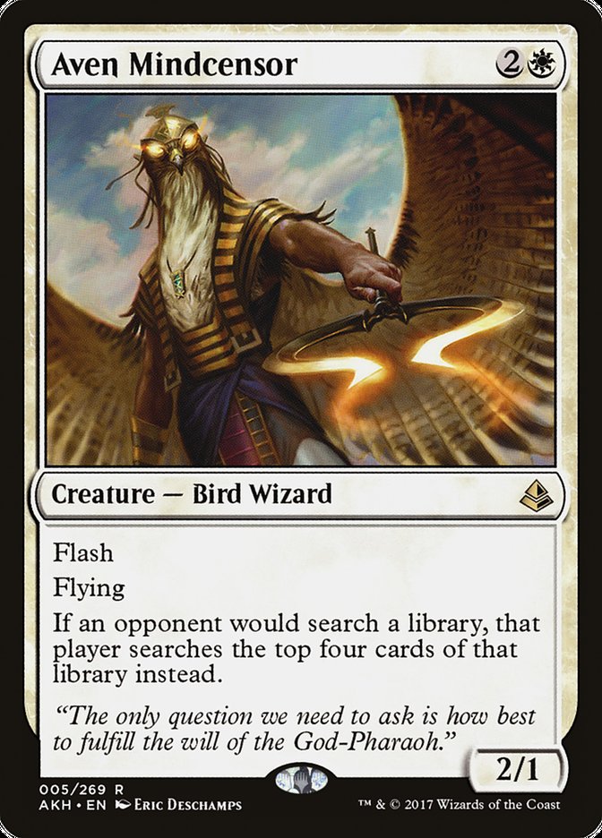 Amonkhet #5 Aven Mindcensor