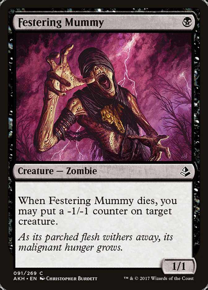 Amonkhet #91 Festering Mummy