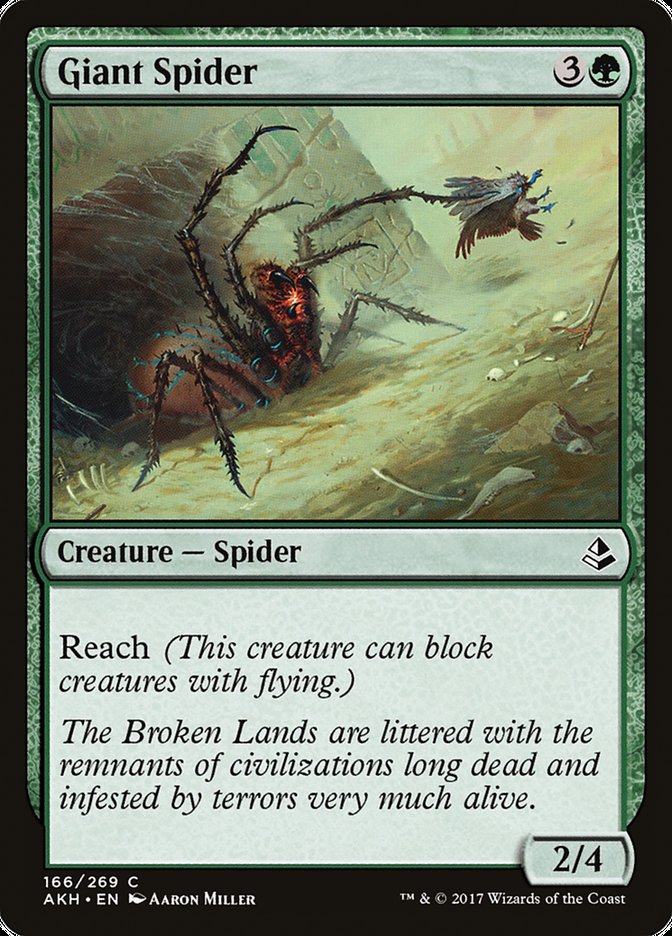 Amonkhet #166 Giant Spider