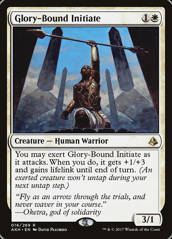 Amonkhet #16 Glory-Bound Initiate