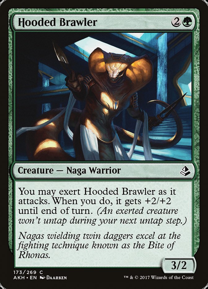 Amonkhet #173 Hooded Brawler