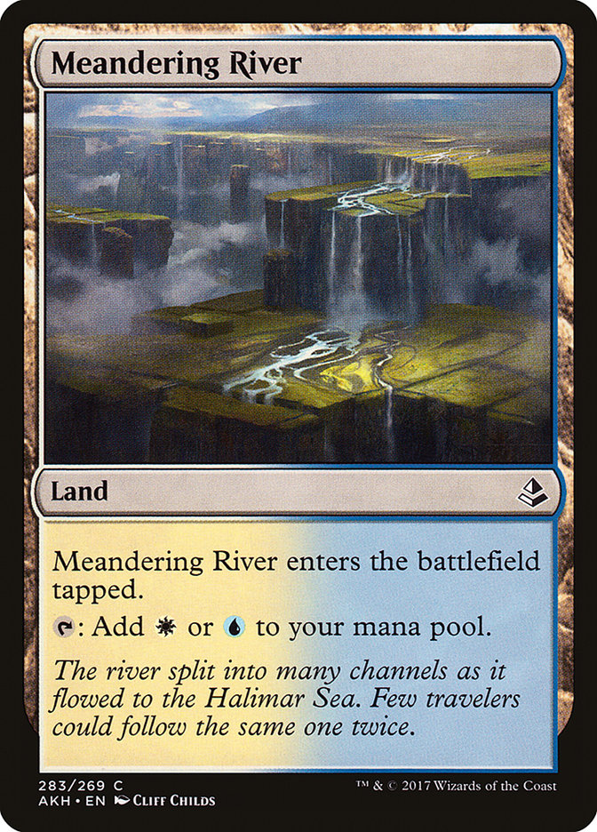 Amonkhet #283 Meandering River