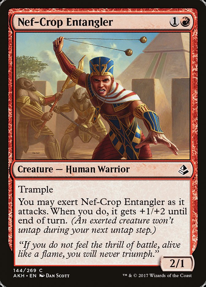 Amonkhet #144 Nef-Crop Entangler