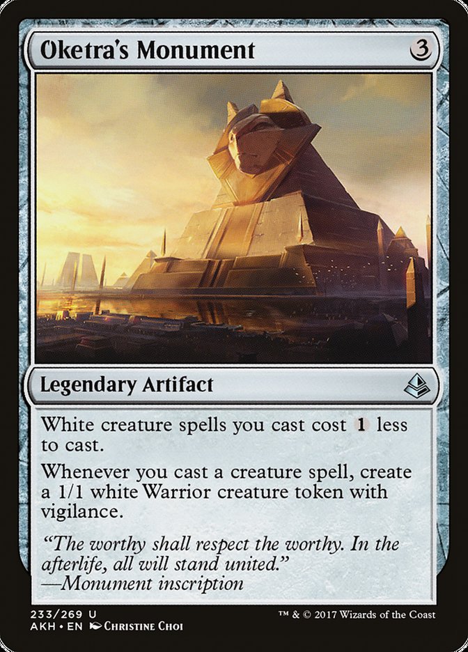 Amonkhet #233 Oketra's Monument