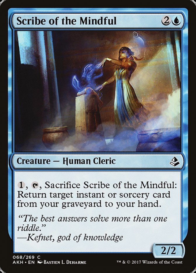 Amonkhet #68 Scribe of the Mindful