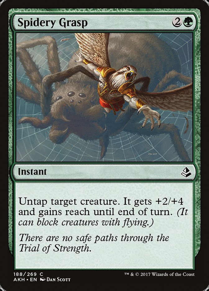 Amonkhet #188 Spidery Grasp
