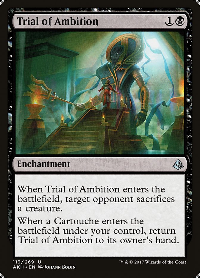 Amonkhet #113 Trial of Ambition