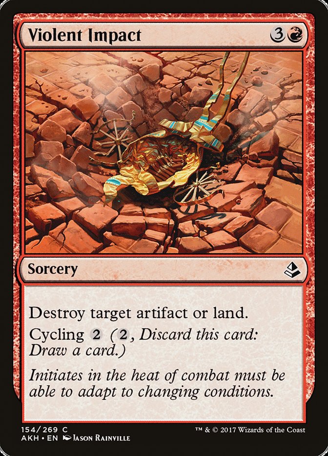 Amonkhet #154 Violent Impact