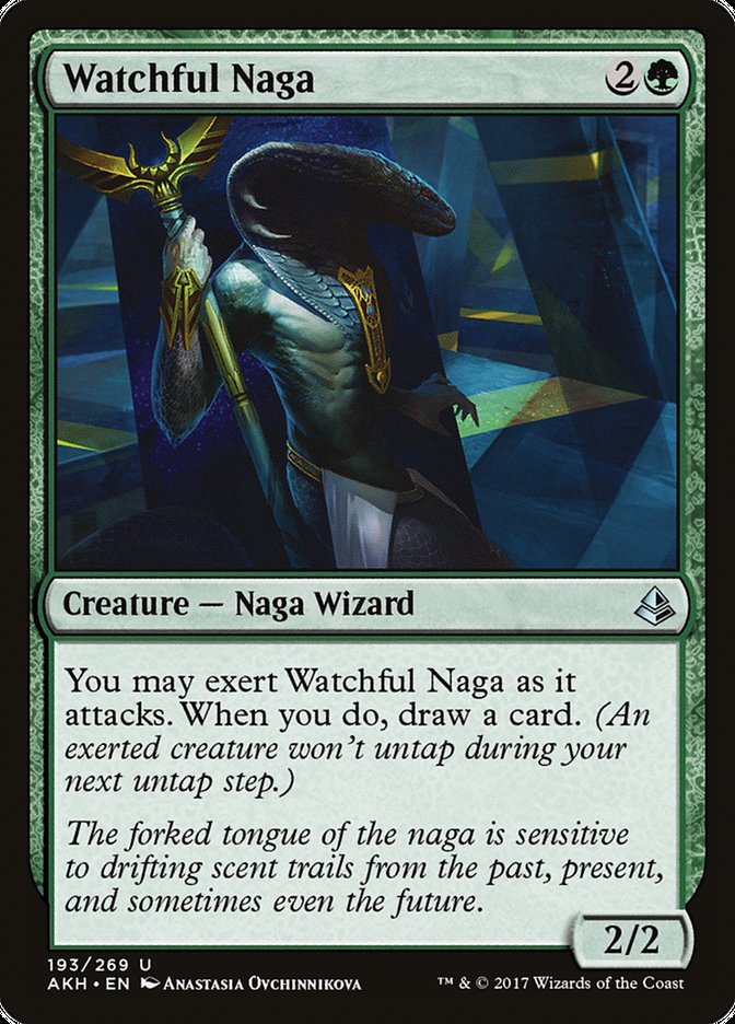 Amonkhet #193 Watchful Naga