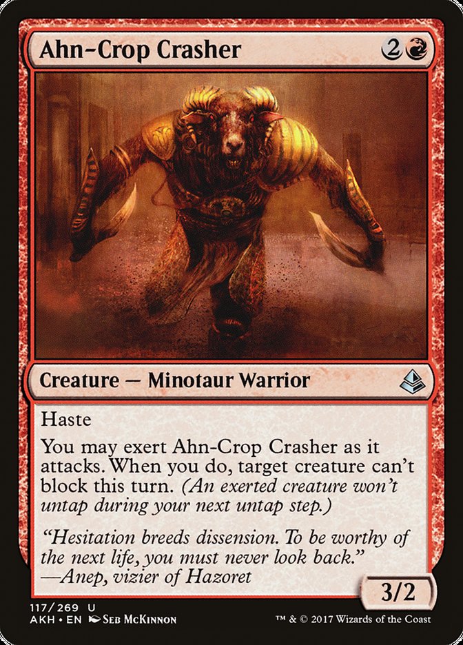 Amonkhet #117 Ahn-Crop Crasher