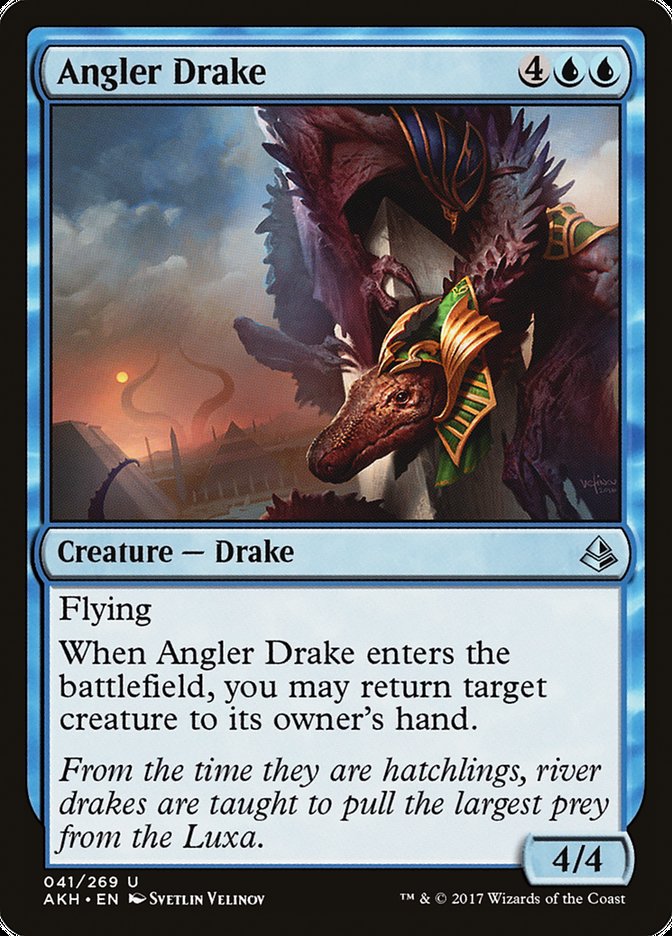 Amonkhet #41 Angler Drake