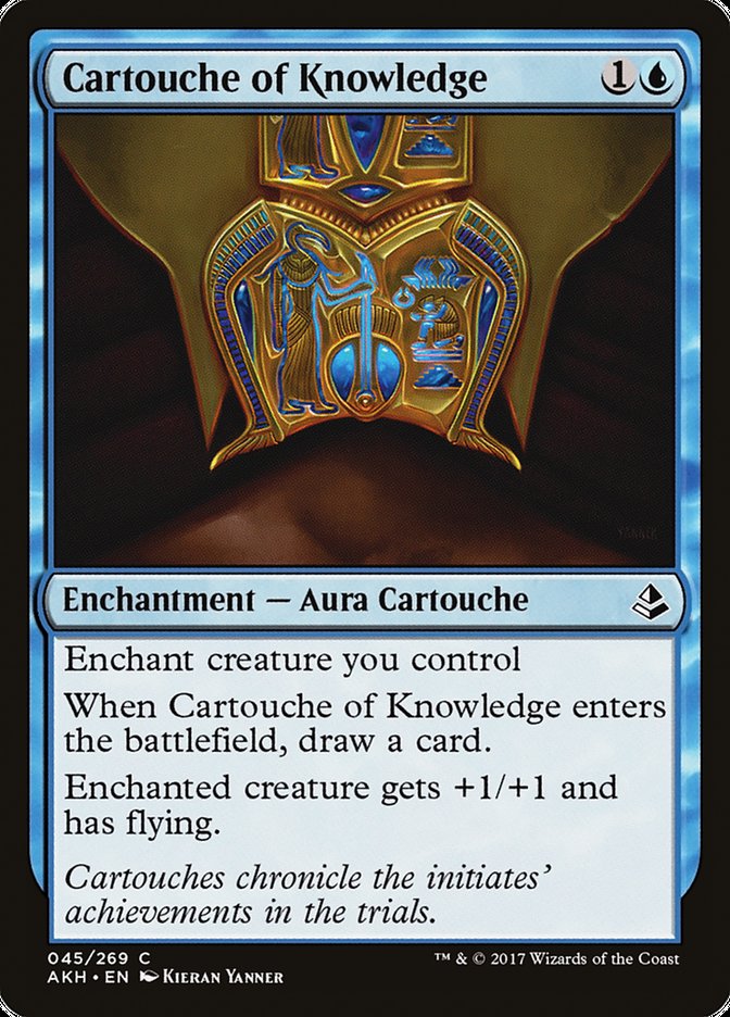Amonkhet #45 Cartouche of Knowledge