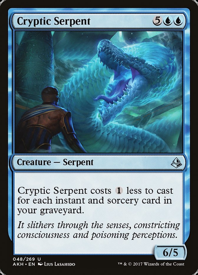 Amonkhet #48 Cryptic Serpent