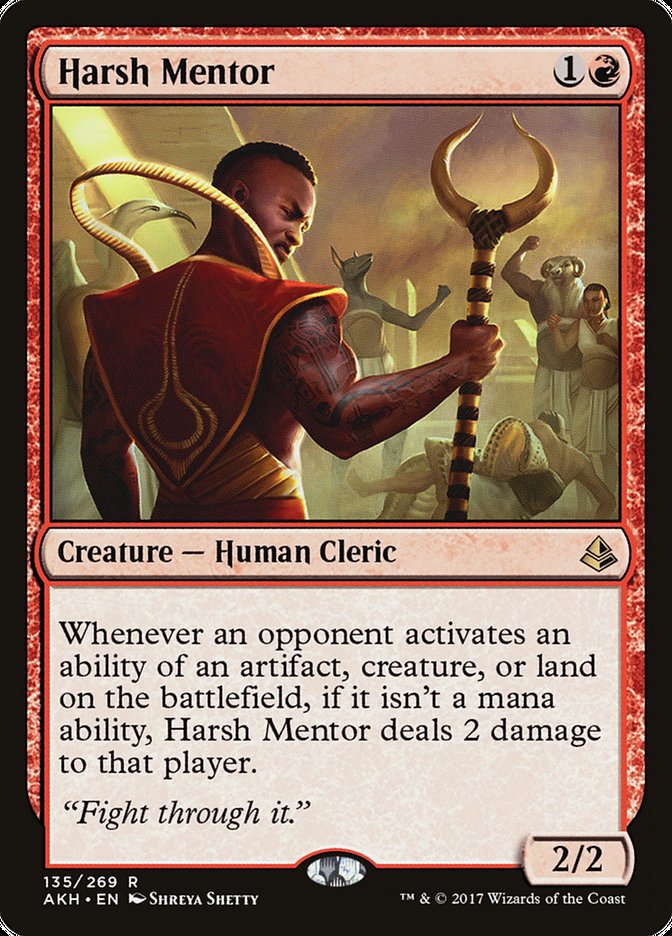 Prerelease Cards #135 Harsh Mentor