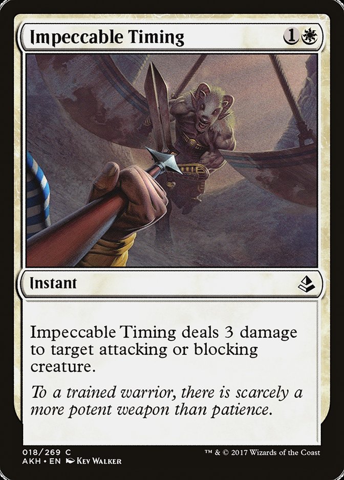 Kaladesh #19 Impeccable Timing