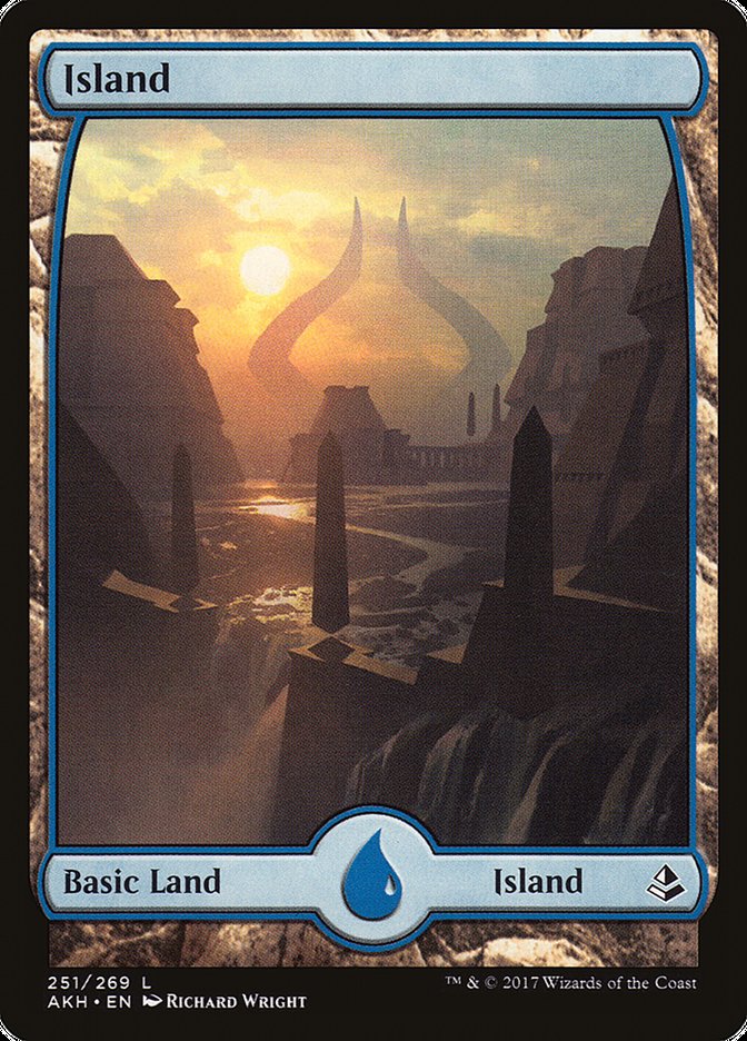 Battle for Zendikar #259 Island (259)