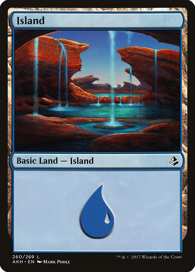 Amonkhet #260 Island (260)