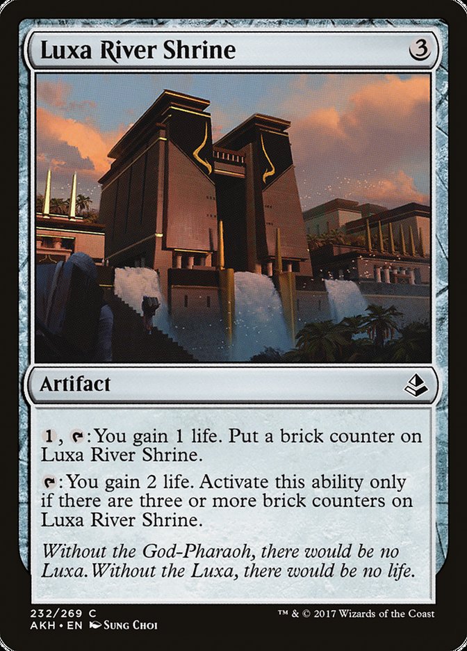 Amonkhet #232 Luxa River Shrine