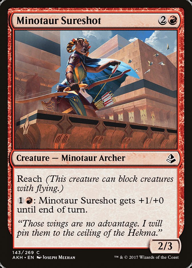 Amonkhet #143 Minotaur Sureshot
