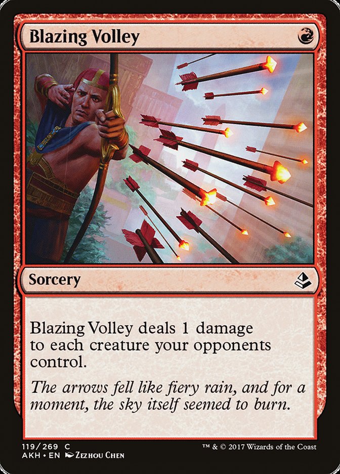 Amonkhet #119 Blazing Volley