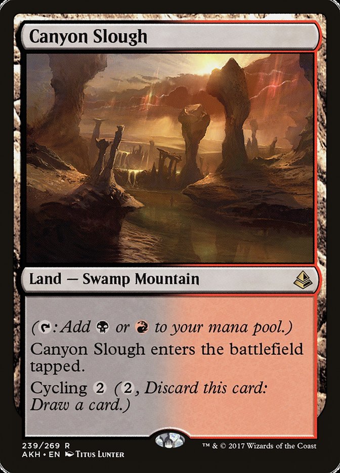 Amonkhet #239 Canyon Slough