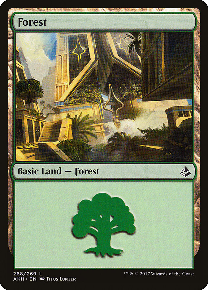 Amonkhet #268 Forest (268)