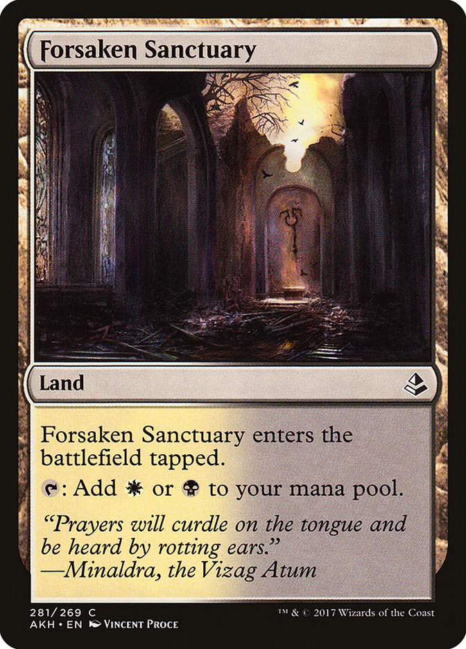 Amonkhet #281 Forsaken Sanctuary
