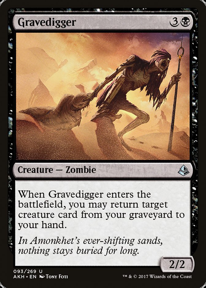 Amonkhet #93 Gravedigger