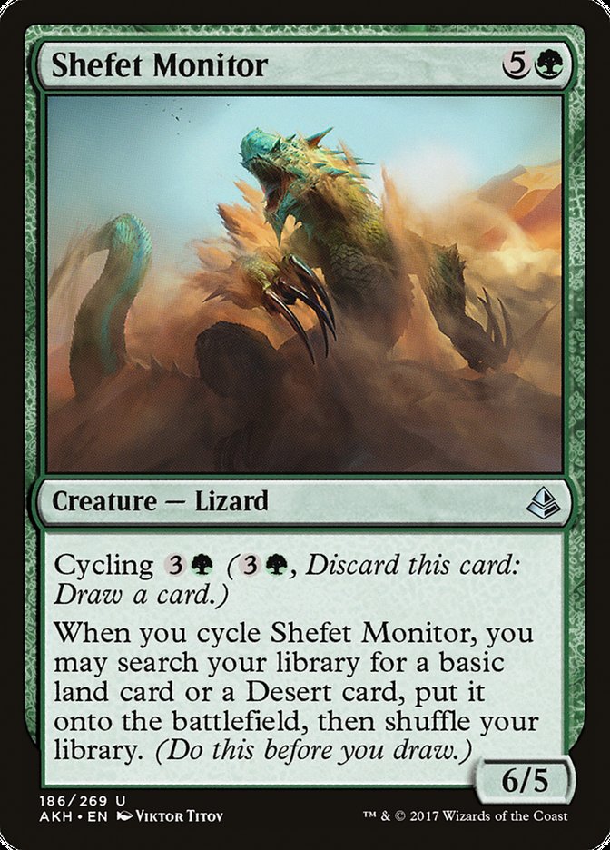 Amonkhet #186 Shefet Monitor