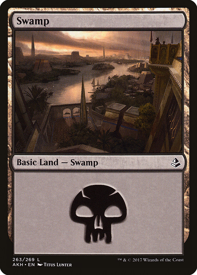 Amonkhet #263 Swamp (263)