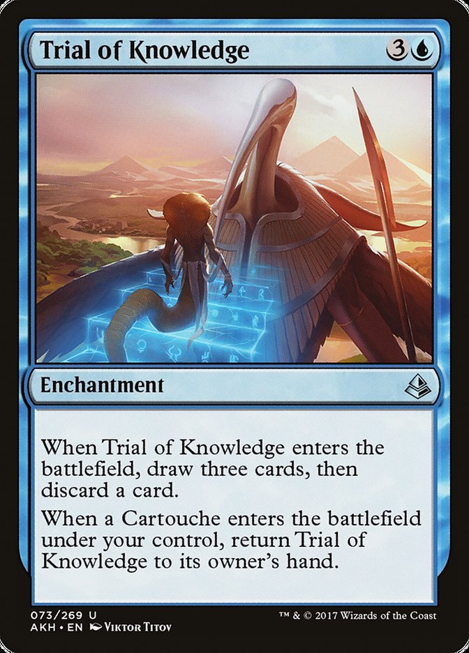 Amonkhet #73 Trial of Knowledge
