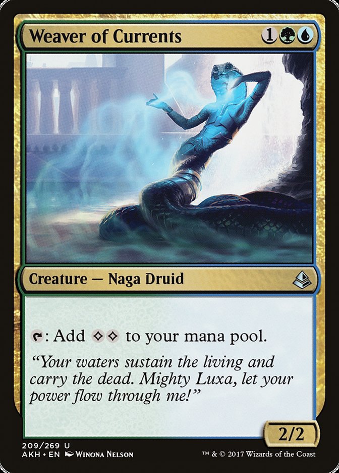 Amonkhet #209 Weaver of Currents