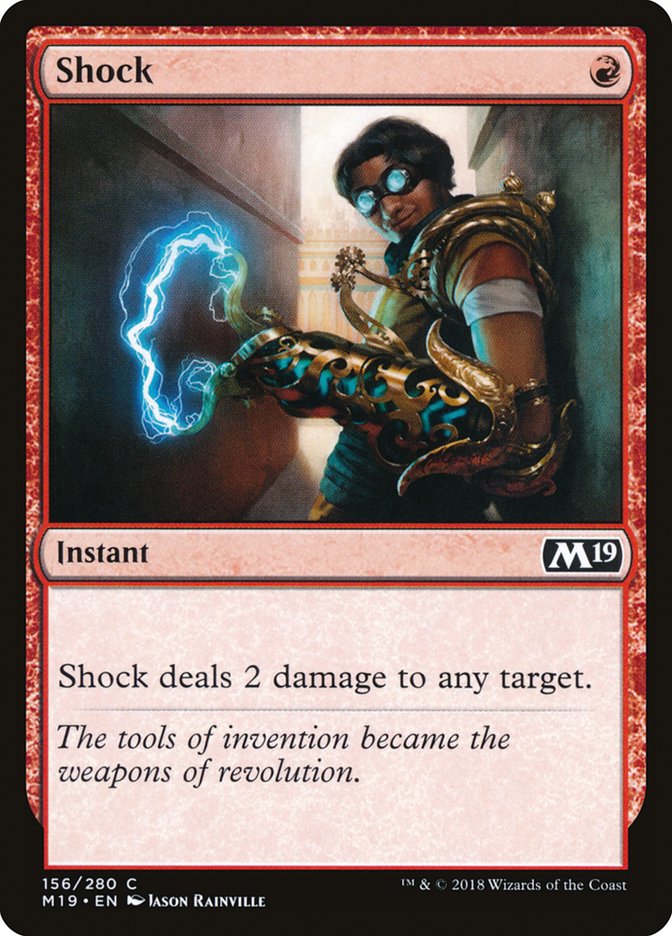 Core Set 2019 #156 Shock