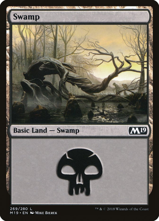 Core Set 2019 #271 Swamp (271)