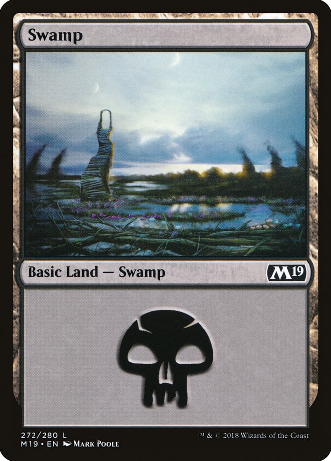 Core Set 2019 #272 Swamp (272)