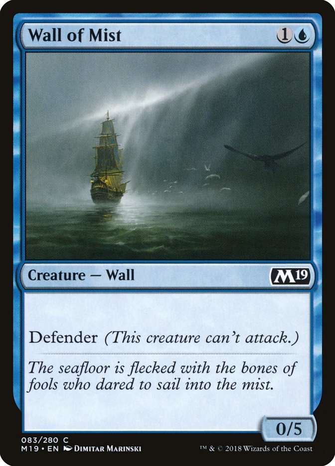 Core Set 2019 #83 Wall of Mist