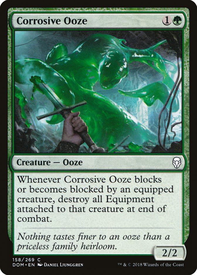 Dominaria #158 Corrosive Ooze