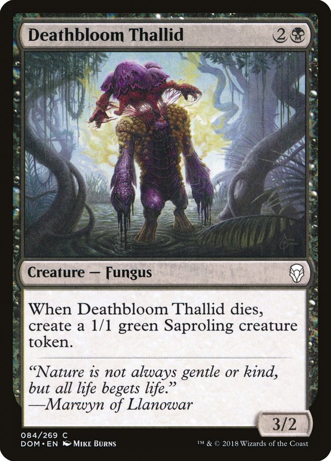 Dominaria #84 Deathbloom Thallid