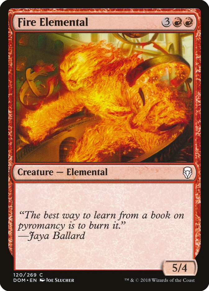 Dominaria #120 Fire Elemental