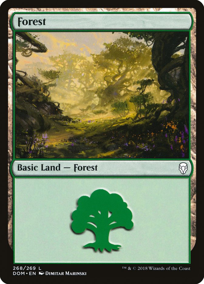 Dominaria #268 Forest (268)